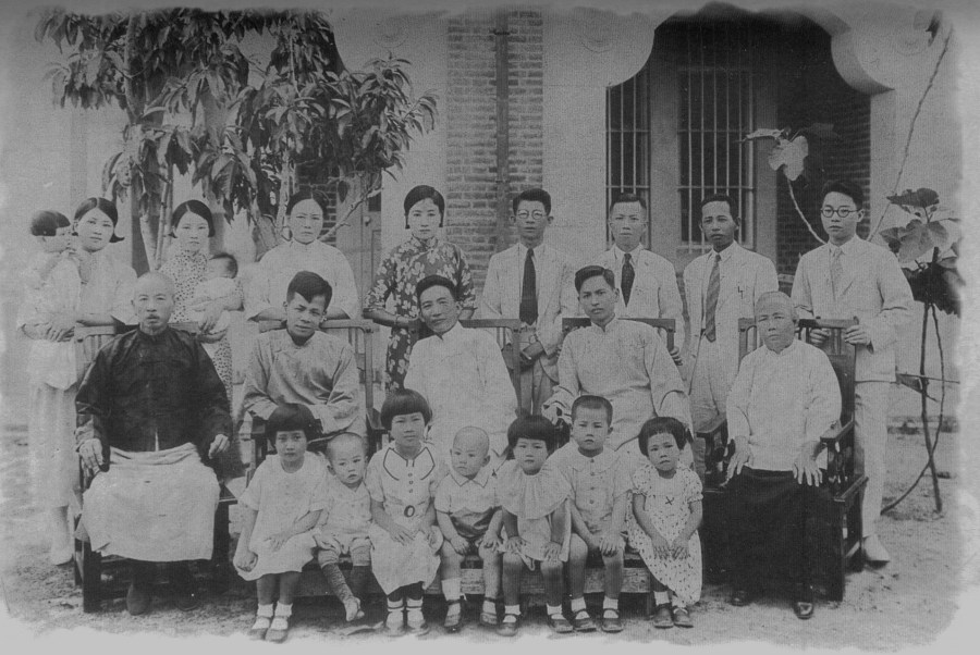 上图：一九三六年五月一至八日，宋尚节住在台南蔡家。