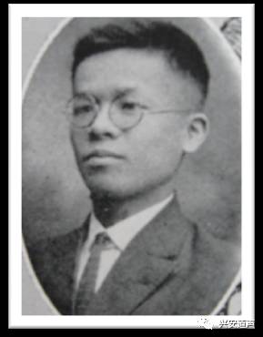 上图：一九二三年，宋尚节的大学毕业照。