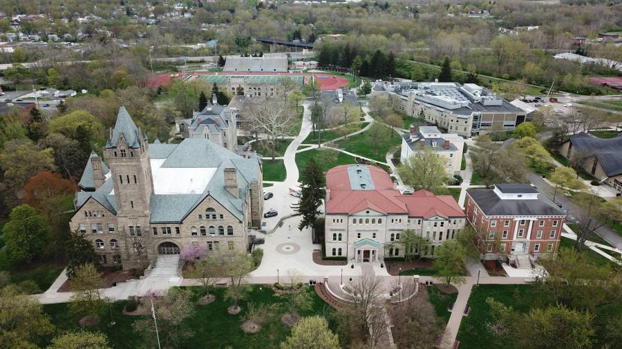 上图：宋尚节曾经就读的俄亥俄卫斯理大学（Ohio Wesleyan University），位于美国俄亥俄州的德拉瓦，于1842年由循道宗长老设立。尚节毕业之后，该大学于二十年代放弃了崇拜聚会，代之以联谊会（Sororities）。